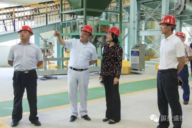 圍場縣政府領導到訪公司沸石產業園指導工作-國投盛世
