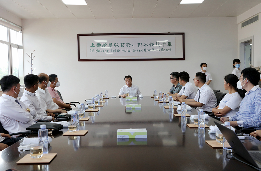 國(guó)投盛世高管團(tuán)隊(duì)走進(jìn)景津環(huán)保深度考察學(xué)習(xí)-國(guó)投盛世