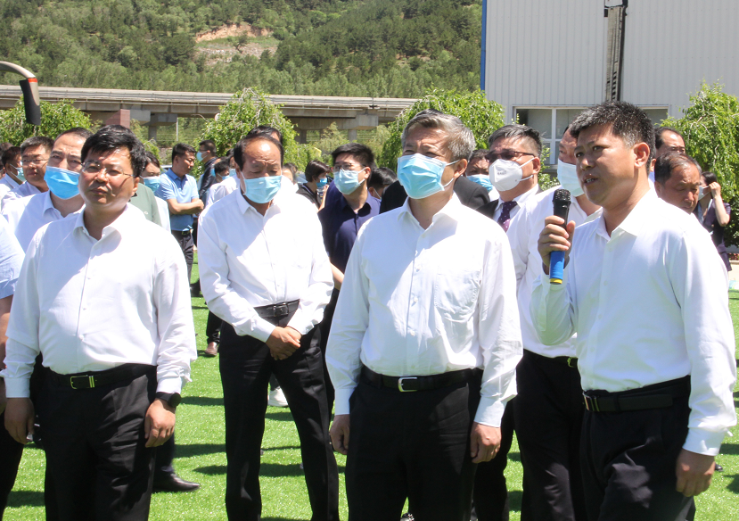 承德市市委書記董曉宇率市重點項目百人觀摩團蒞臨國投盛世觀摩考察-國投盛世