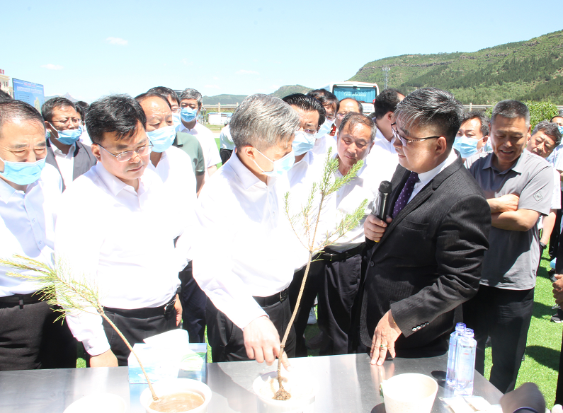 承德市市委書記董曉宇率市重點項目百人觀摩團蒞臨國投盛世觀摩考察-國投盛世