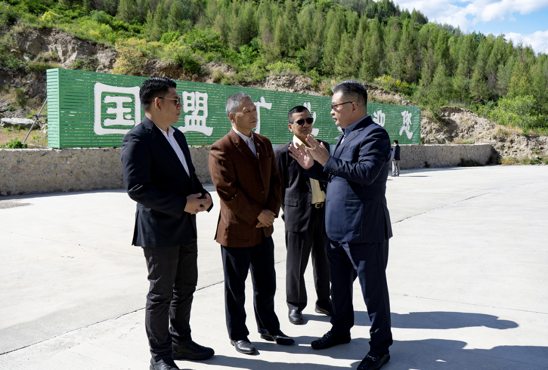 泰國百年皇室企業SCG集團蒞臨國投盛世沸石產業基地考察洽談合作-國投盛世