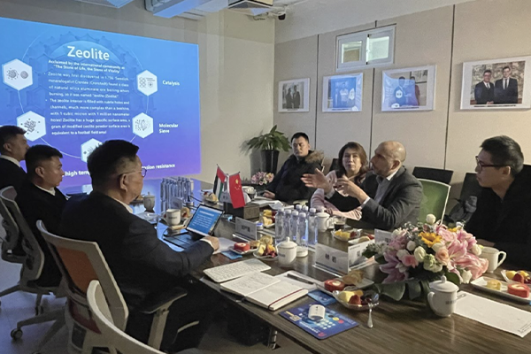 阿布扎比資本集團(tuán)CEO阿布巴卡先生一行到訪國投盛世集團(tuán)參觀考察